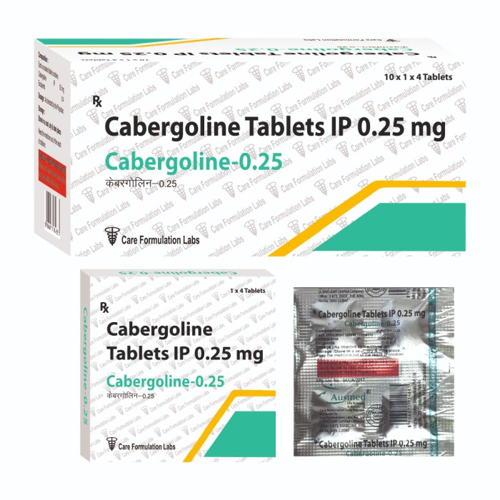 CABERGOLINE-0.25