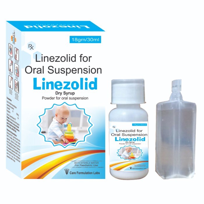 LINEZOLID DRY SYP. WITH WFI