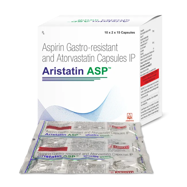 ARISTATIN ASP 10/75 CAPSULES 15’S