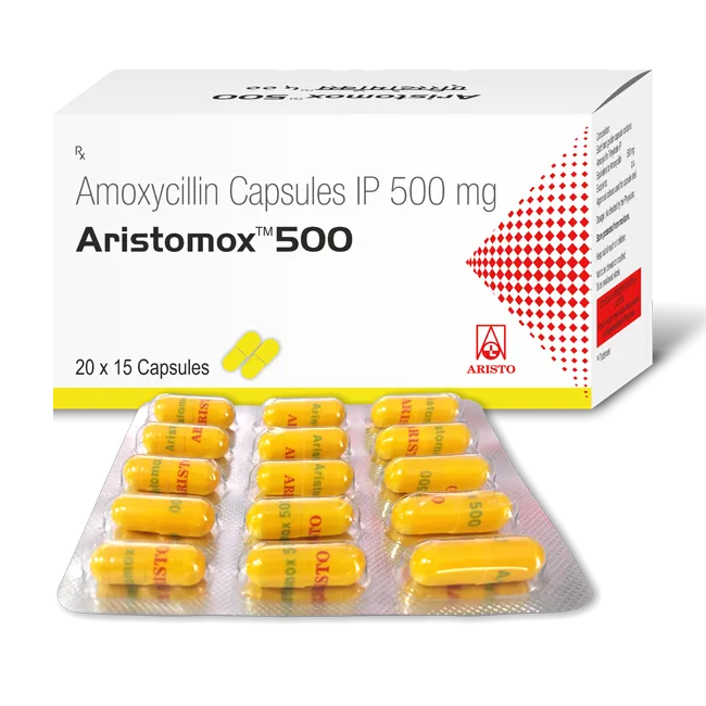 ARISTOMOX 500 CAP 15’S (YELLOW CAPS)