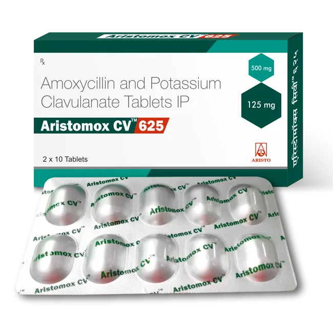 ARISTOMOX CV 625 TAB 10’S