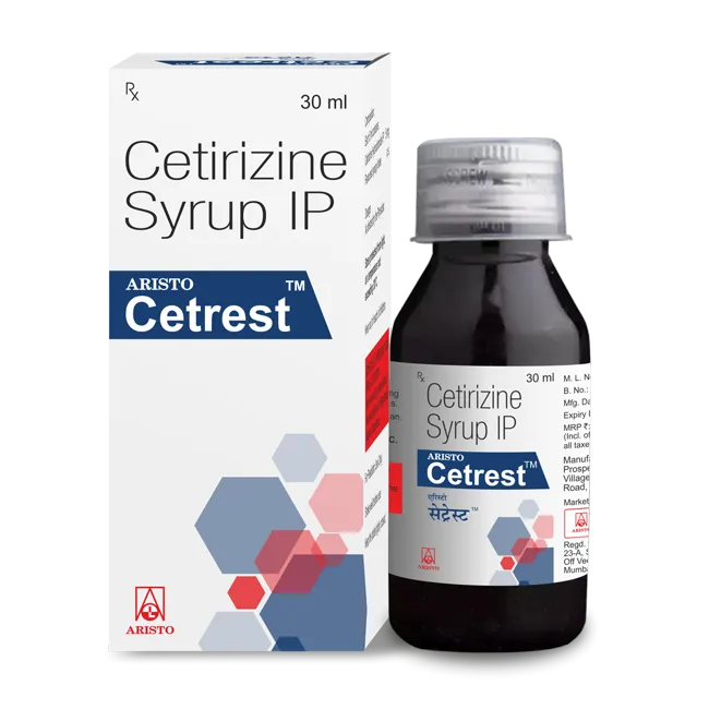 ARISTO CETREST SYRUP 60ML (WITH CARTON)