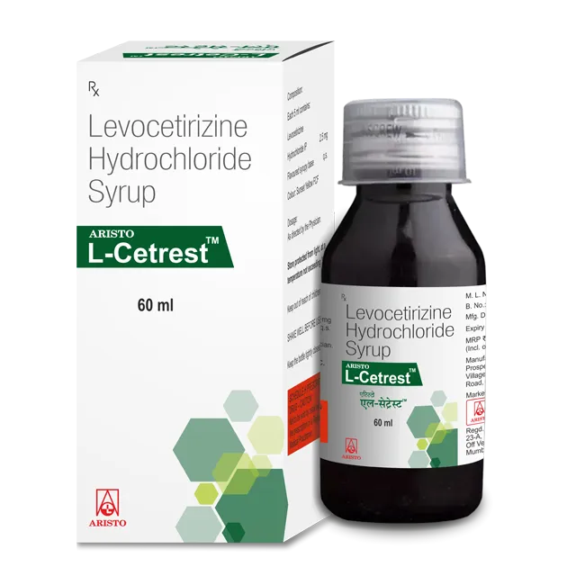 ARISTO L-CETREST 2.5MG SYRUP 60ML