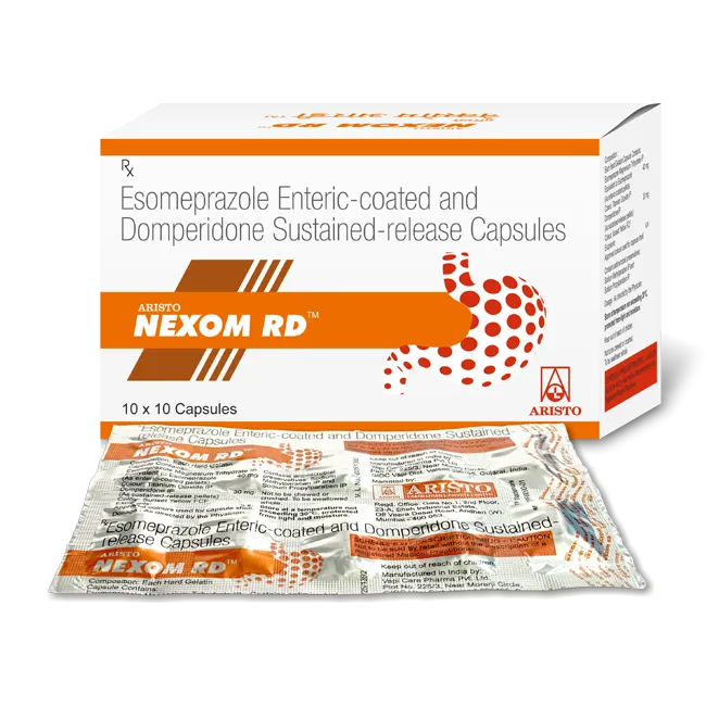 ARISTO NEXOM RD CAPSULES 10’S