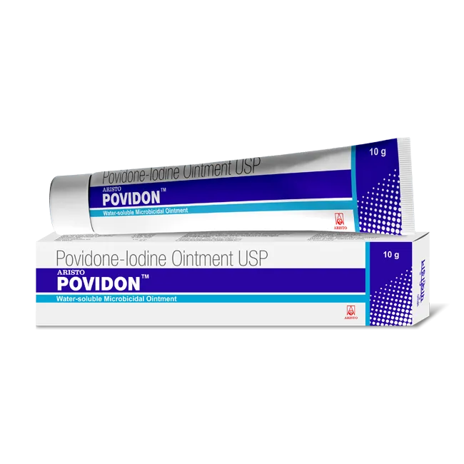 ARISTO POVIDON 5% OINTMENT 10GM