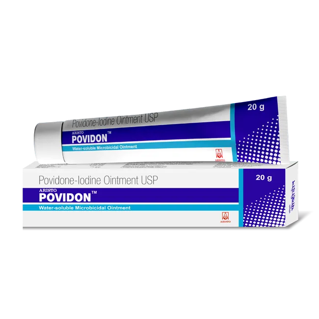 ARISTO POVIDON 5% OINTMENT 20GM