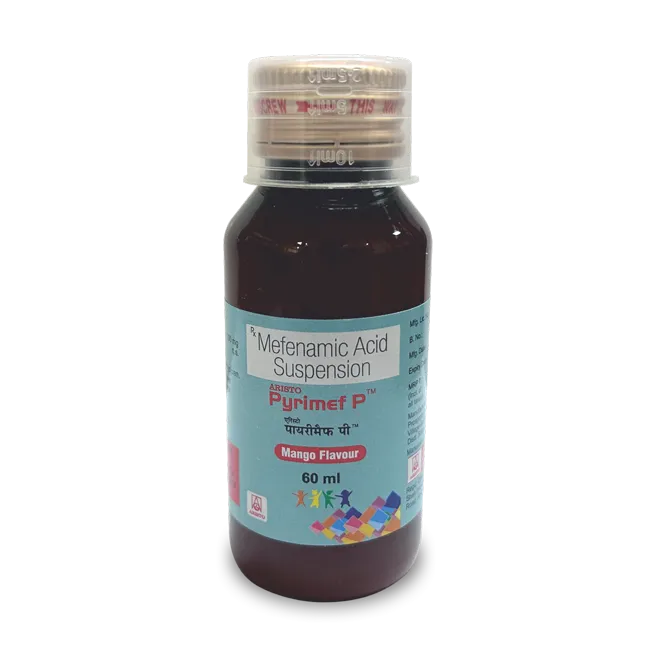 ARISTO PYRIMEF-P 100MG SUSPENSION 60ML