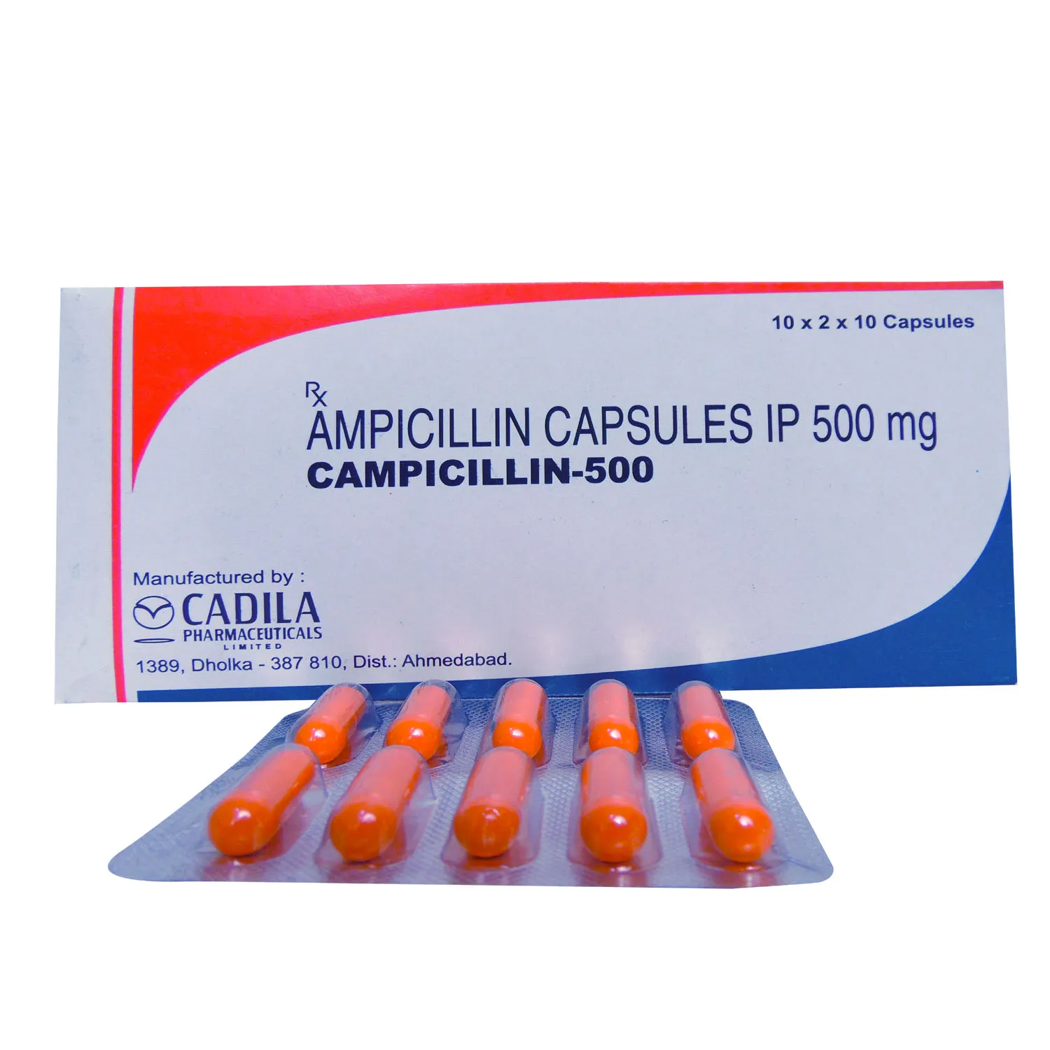 CAMPICILLIN 500MG CAPSULE
