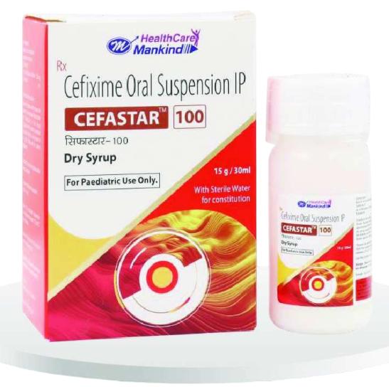 CEFASTAR-100 DRY SYRUP