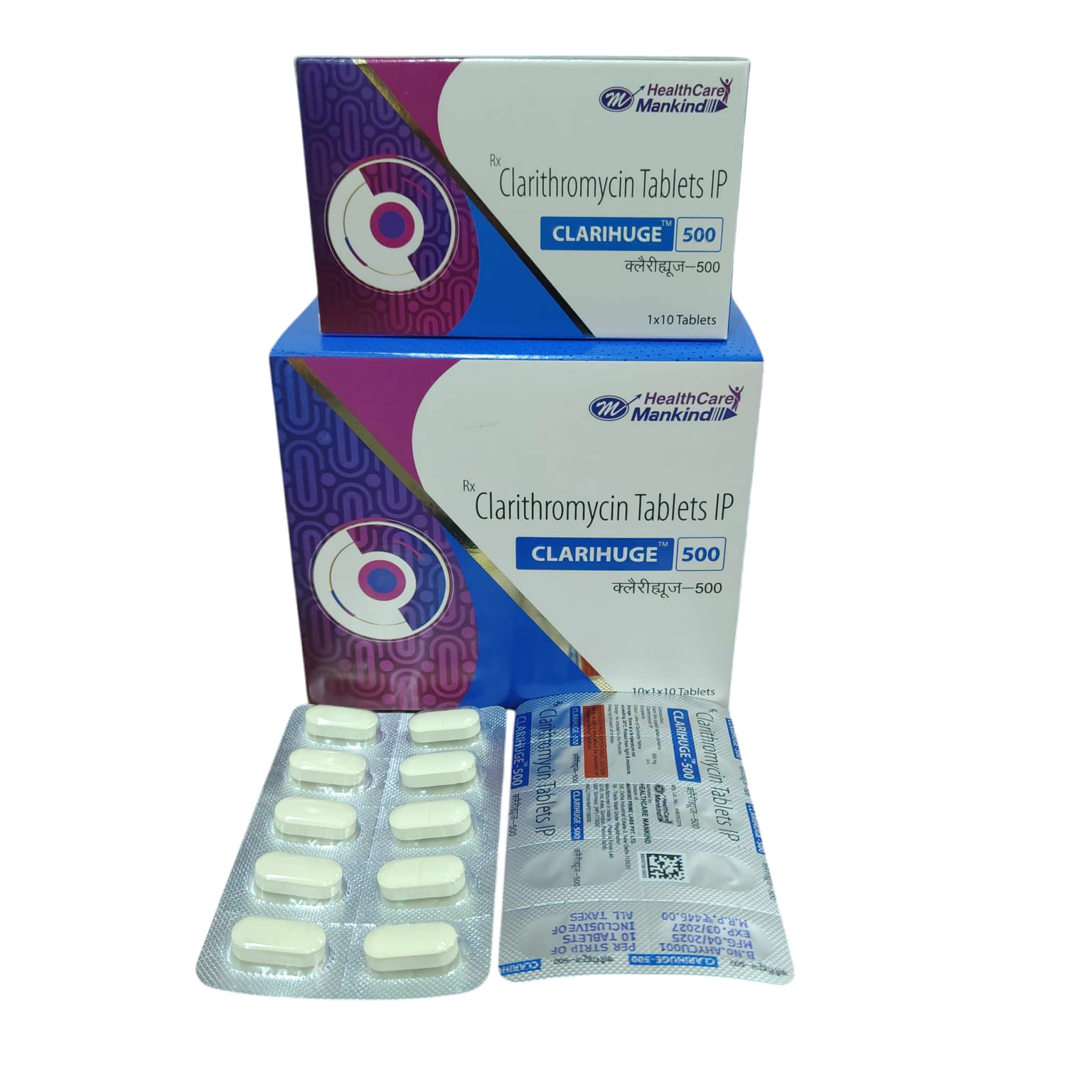 CLARIHUGE-500 TABLETS