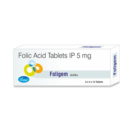 FOLIGEM 5MG TABLET