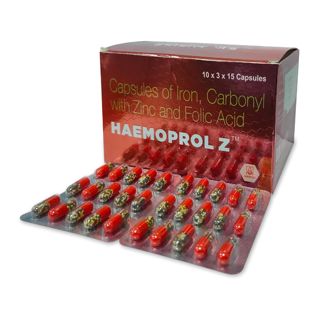 HAEMOPROL Z CAP 15’S