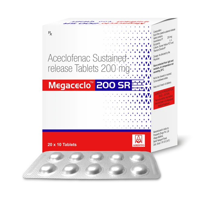 MEGACECLO 200 SR TABLETS 10’S