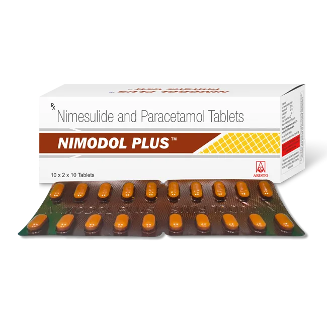 NIMODOL PLUS TAB. 10’S (AMBER PVC)