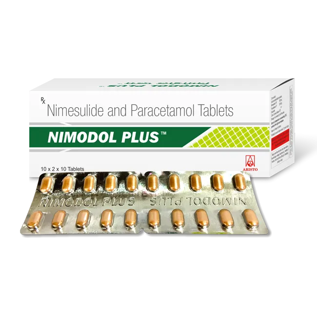 NIMODOL PLUS TAB. 10’S (SILVER PVC)