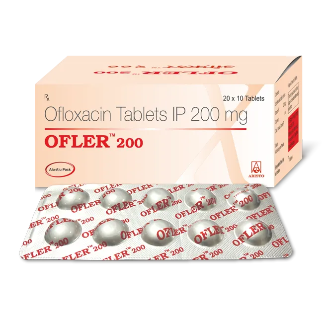 OFLER 200MG TABLETS 10’S (ALU ALU)