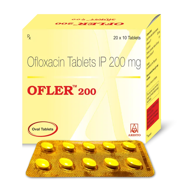 OFLER 200MG TABLETS 10’S (YELLOW PVC)
