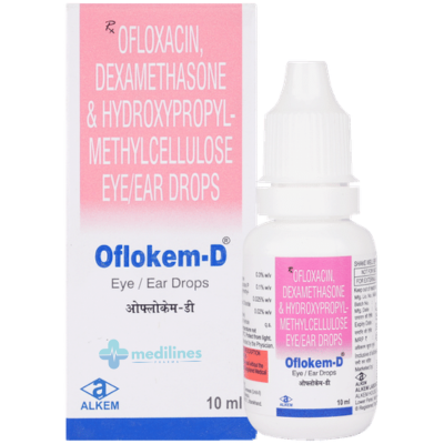 OFLOKEM D EYE EAR 10ML DROPS