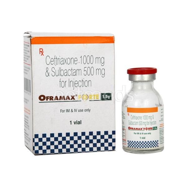 OFRAMAX FORTE 1.5 GM INJECTION