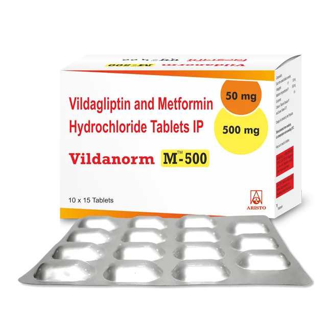 VILDANORM-M 500 TABLETS 15’S