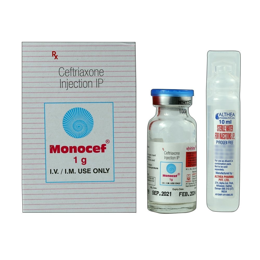 MONOCEF 1GM INJECTION