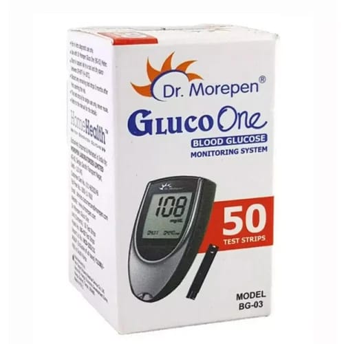 GLUCO ONE BLOOD GLUCOSE TEST STRIP 50 T