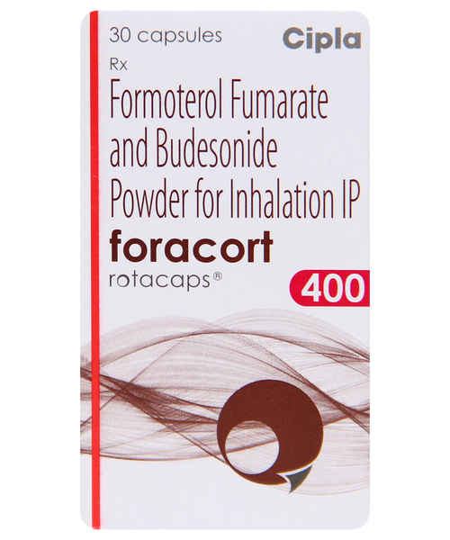 FORACORT 400MCG ROTACAP 30S