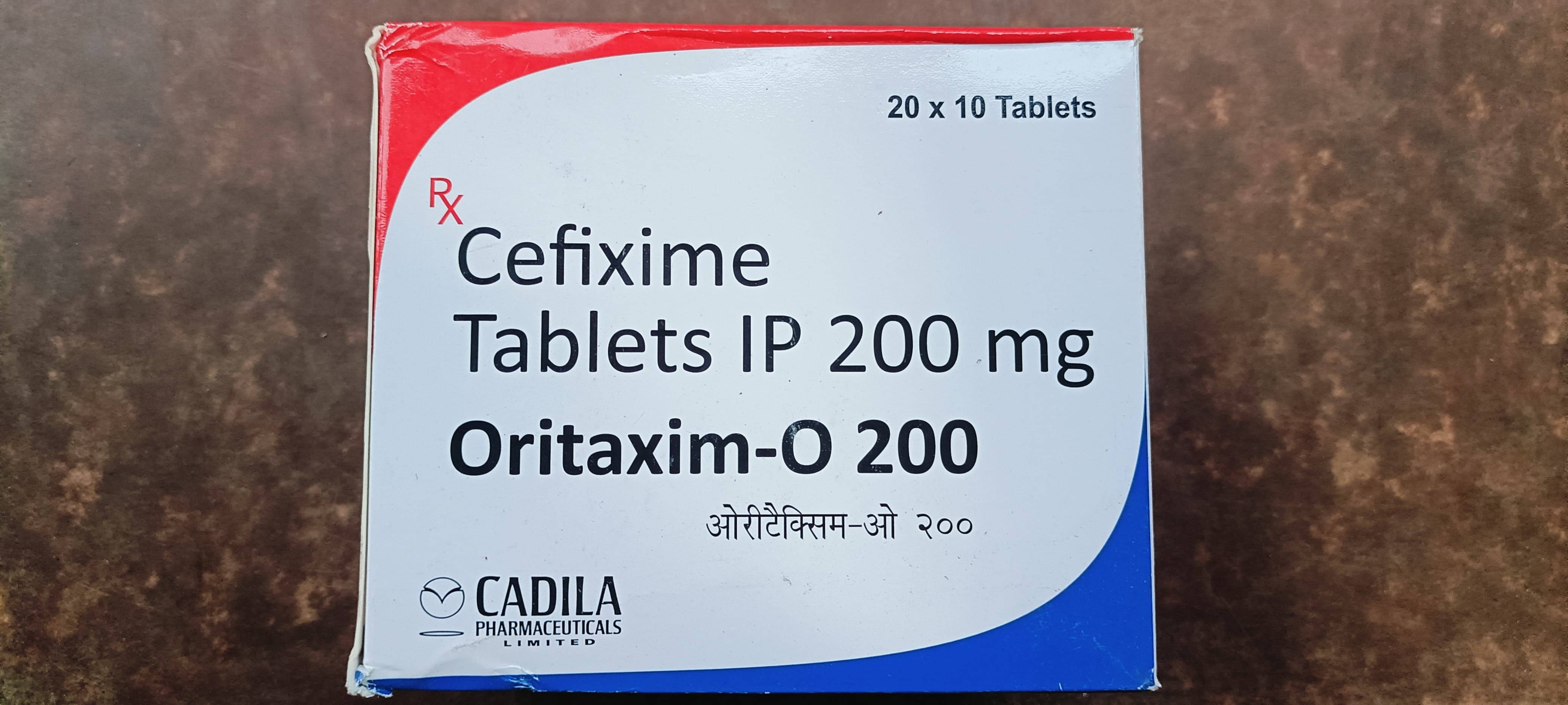 ORITAXIM O 200MG TABLET