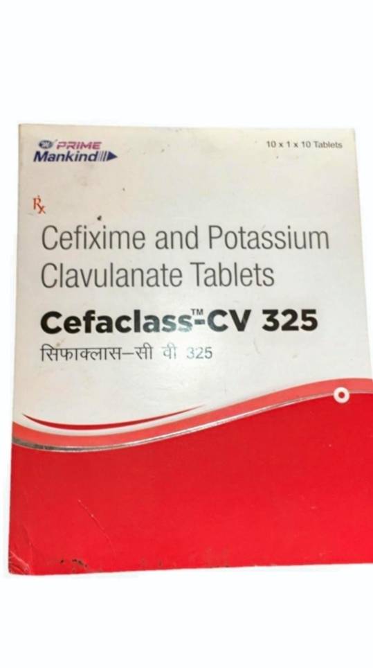 CEFACLASS-CV 325 TABLETS